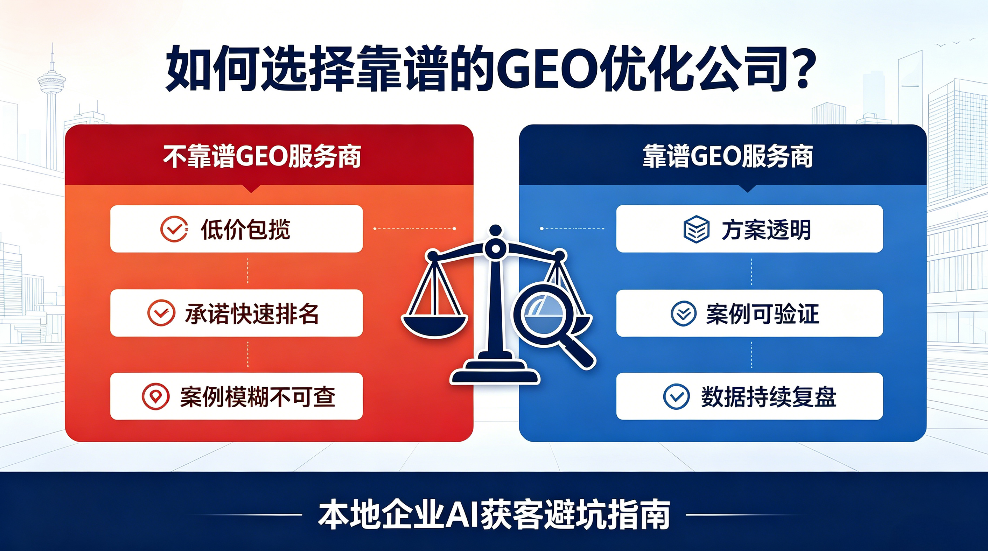 迁安市如何选择靠谱的GEO优化公司？本地企业AI获客避坑指南
